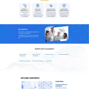 รับทำเว็บไซต์ wordpress ezylinksolutions 01 home