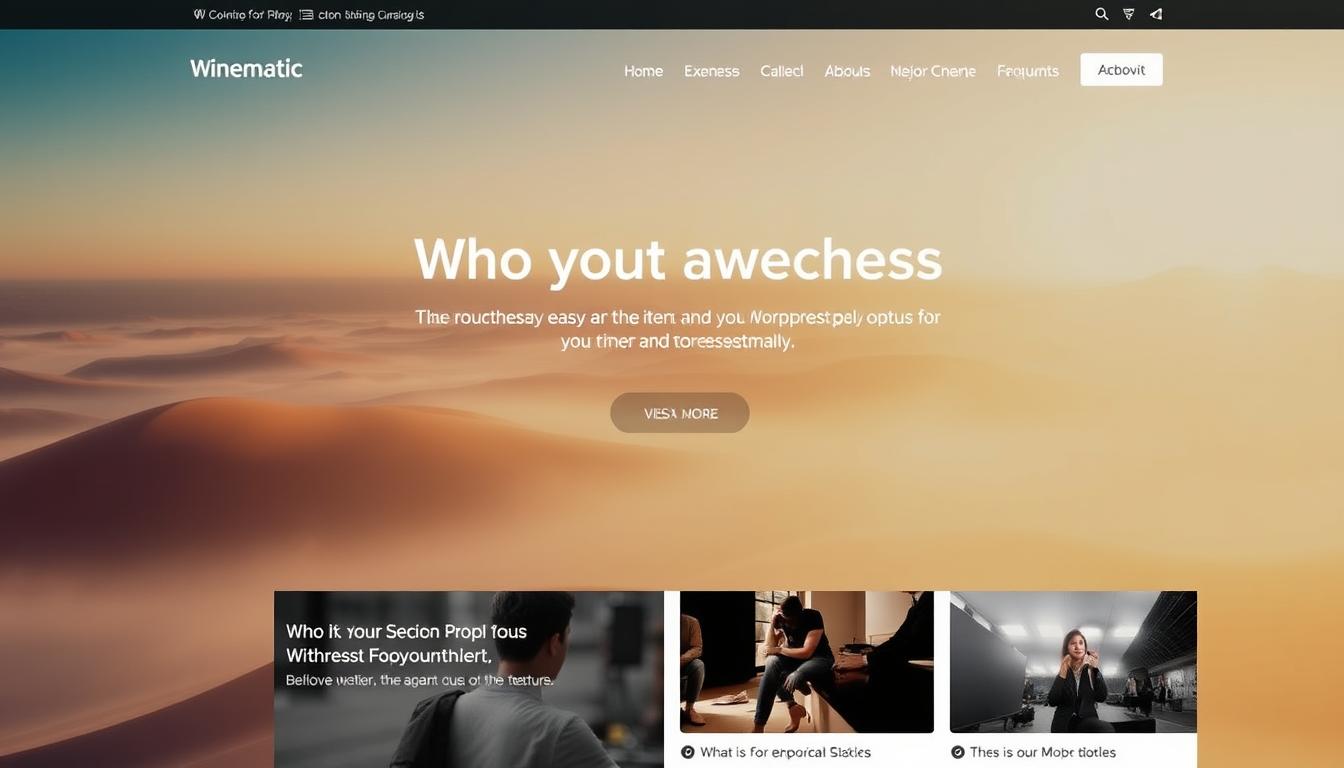 ตัวอย่างผลงานเว็บไซต์ wordpress