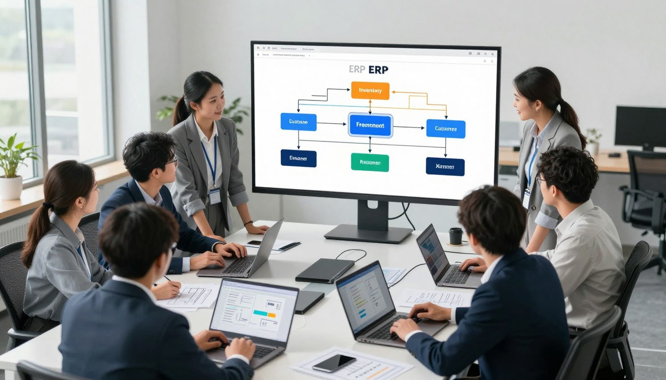 พัฒนาระบบ ERP