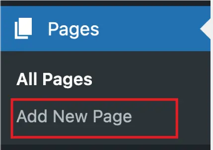 รับทำเว็บไซต์ WP 09 การสร้าง Page WordPress 01