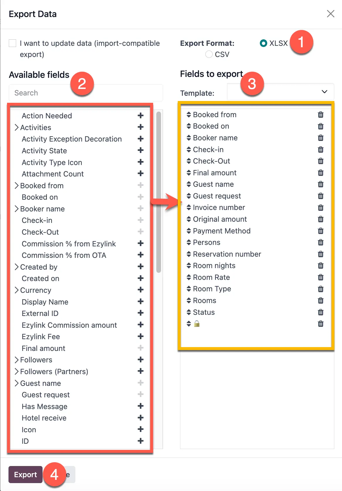 รับทำเว็บไซต์ wordpress odoo manual how to export select field